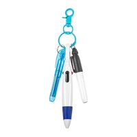 Bothyi - Bolígrafo Con Clip De Mosquetón Regalo Del Día De La Enfermera Bolígrafo Multiusos Retráctil Azul