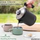 thumbnail image 5 of Cafetera Mixpresso de acero inoxidable negro, 1,1 L, 5 a 8 tazas, 5 of 7