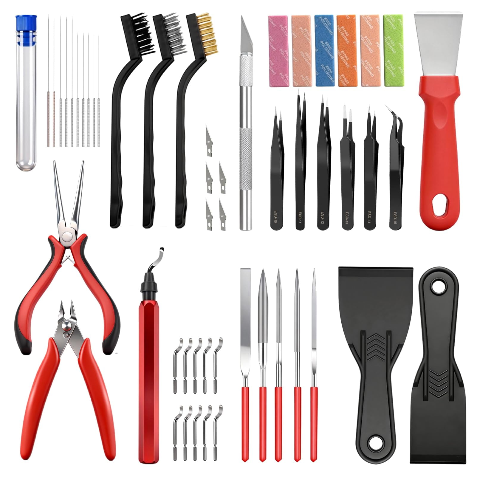 Kit De Herramientas Para Impresora 3d Golfory De 40 Piezas Para Impresoras Fdm