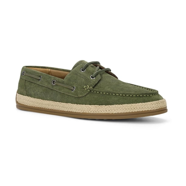 Alpargatas Estilo Náutico Hombre Cuero Portside Verde Cardinale verde 44