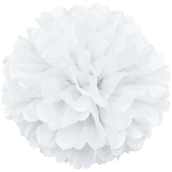 Pompones decorativos de papel de seda con flores Lightingsky x10