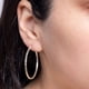 thumbnail image 2 of Aros Mujer Plata Argolla Mateada, 2 of 3