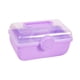 thumbnail image 5 of Caja de Almacenamiento de Accesorios para El Cabello para Niña, Caja de Almacenamiento de Joyería, Estuche de Exposición Portátil con Cerradura, Acces Púrpura, 5 of 5