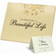 thumbnail image 1 of Libro de visitas Only Zest 23 × 18 cm, 100 páginas, color crema, 1 of 9