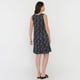 thumbnail image 2 of Vestido Mujer Sin Mangas Print Negro Corona, 2 of 5