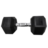 Atletis - Mancuerna Hexagonal 20 Kg Negro