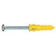 thumbnail image 3 of Cabezal de plástico Ribbed Anchor Hillman de 0,164 x 3,2 cm, paquete de 6, 3 of 4