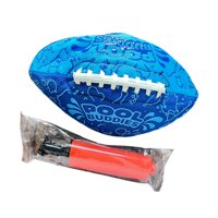 Magideal - Rugby Bola De Entrenamiento De Rugby Bola Portátil De Equipos Resistentes Al Equipo Oficial De Fútbol Americano Para La Fiesta De Playa Favorable En E