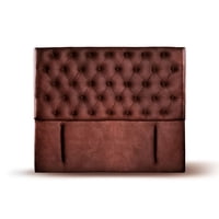 Latam Home - Respaldo Florencia Cuero Café Moro 2 Pza