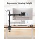 thumbnail image 5 of Soporte HUANUO Single para monitores de 13 a 32 pulgadas de hasta 8 kg, 5 of 7