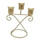 thumbnail image 2 of Candelabro De 3 Brazos, Soporte De Luz De Vela Simple De Hierro Para Fiesta, Dormitorio, Boda, Estilo F, 2 of 3