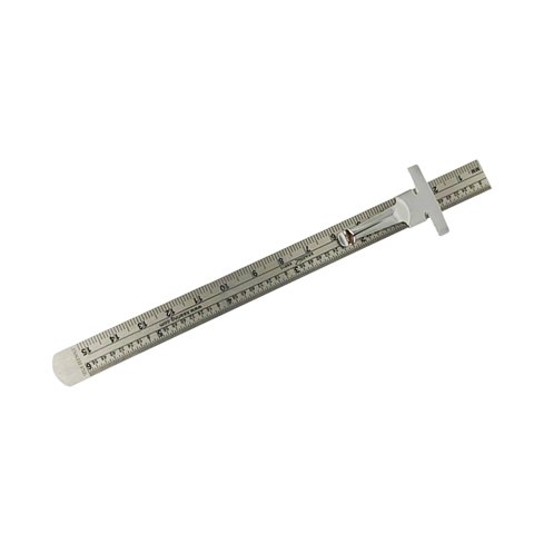 Bothyi - Regla De Costura Portátil, Guías Métricas, Medición De Acero Inoxidable Para Acolchar