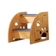thumbnail image 3 of Escaleras De Madera Para Mascotas, Casa Con Escalón Para Gatos, Gatitos, Animales Mayores, Hogar De 2 Plantas, 3 of 5