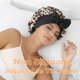 thumbnail image 5 of GDTOGRT Bonete de Satén para Mujer – Gorro de Dormir Leopardo‑Negro, 5 of 8