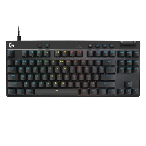 Logitech - Teclado Pro X Tkl Rapid Us Black