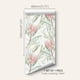 thumbnail image 3 of 1 Roll Retro Rural Style Big Red Flower Pattern Poster, Thickened Moisture-proof Wallpaper, Self-adhesive Waterproof, Removable Self-adhesive Residue-free Wallpaper, For Home Decoration Background W, 3 of 4
