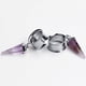 thumbnail image 2 of (1 par) Dilatadores de acero inoxidable con colgante de piedra amatista, dilatadores, piercings, 00 g, 2 of 5