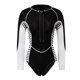 thumbnail image 3 of Traje de neopreno para mujer Traje de neopreno Frente Zip Bikini de buceo Negro XS, 3 of 7