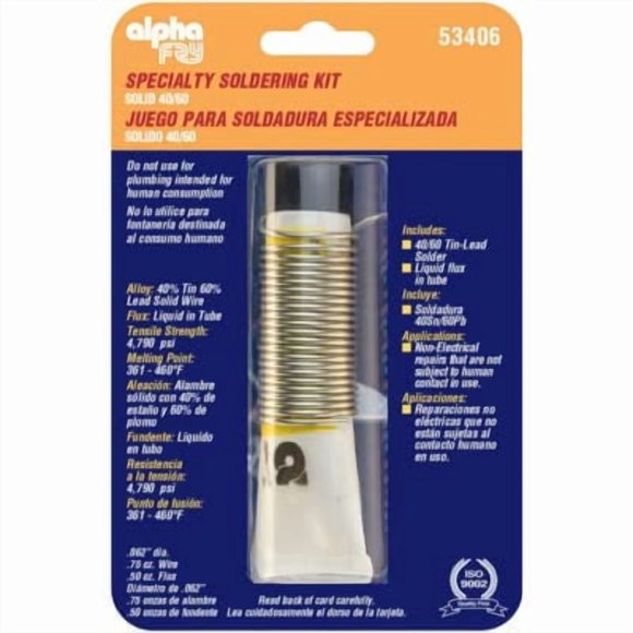 Bobina de soldadura ALPHA ASSEMBLY SOLUTIONS INC AM53406 26 mL
