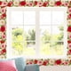 thumbnail image 4 of 1pc, Peony Flower Blossom Sticker, Decorative Wall Sticker, Wall Mural Decal 3D Removable Stickers Home Decor, 4 of 4