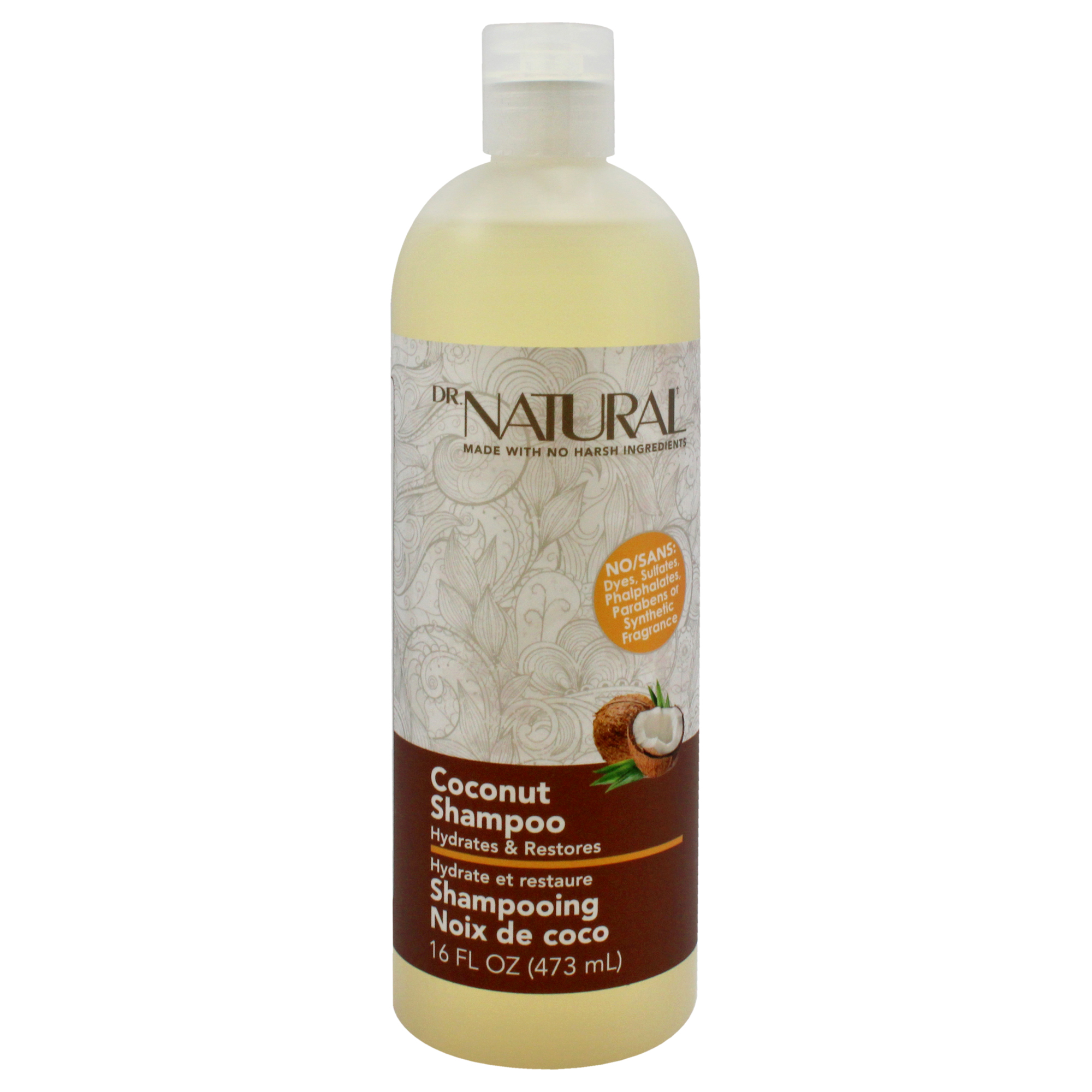 Dr. Natural - Champú Hidratación Intensa - Coco De Dr Natural Para - Loción