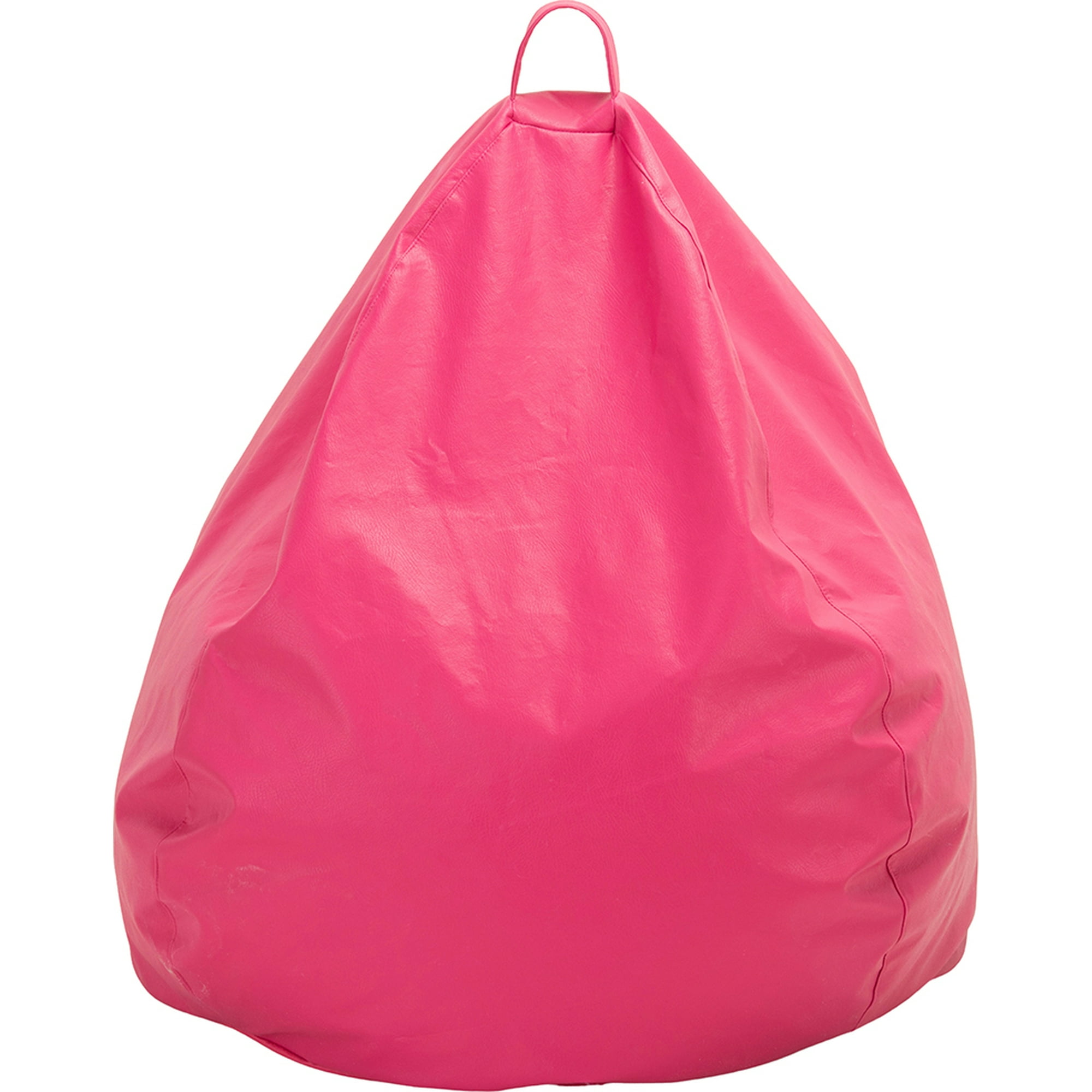 Máxima Design - Pouf Pera Rosada Eco Cuero 100x80x80 Cm