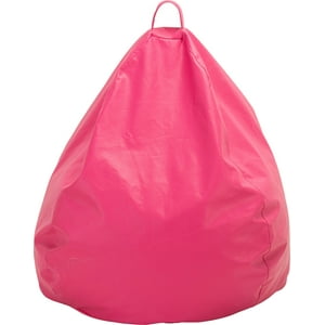 Máxima Design - Pouf Pera Infantil Rosada Eco Cuero 60X50X50 Cm