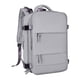 thumbnail image 4 of Mochila Para Computadora Portátil Mochila Duradera De Gran Capacidad Para Negocios Escalada Viajes Gris, 4 of 5