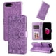 thumbnail image 5 of Funda tipo cartera FOXDOCK para iPhone 7 Plus/8 Plus , diseño girasol en relieve, cuero PU, cierre magnético, soporte y tarjetero, 5 of 5
