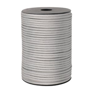 Magideal - Cuerda De Paracaídas De 328 Pies, Cuerda Para Tienda De Campaña, Cuerda Guyline Para Acampar Al Aire Libre, Cuerda Para Atar, Artesanía Diy, Escalada Gris