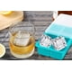 thumbnail image 3 of Molde de silicona para cubitos de hielo, juego casero cuadrado y redondo, para enfriar agua, vino, whisky y cócteles., 3 of 7