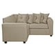 thumbnail image 3 of Seccional Esquinero Recife Tela  Beige 160x160x78, 3 of 3
