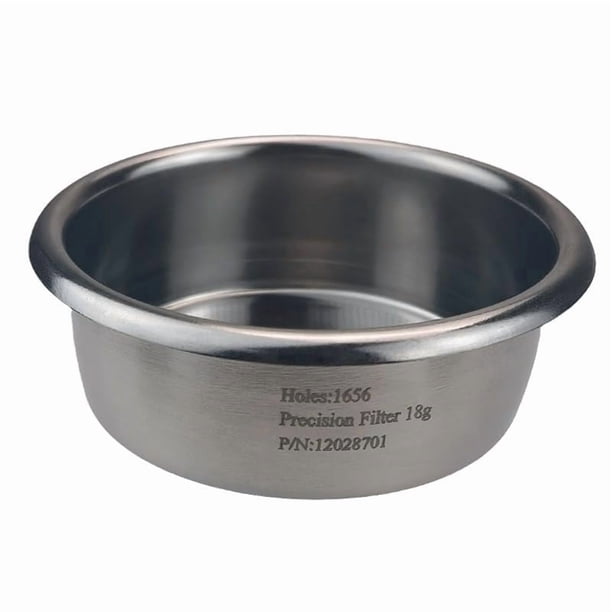 Canastilla Para Filtro De Espresso De 58 Mm 18 G Orificios Redondos Cortados Con Láser