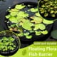 thumbnail image 2 of Plantador de isla flotante para estanques,Protector de plantas de isla flotante de barrera de peces,Anillo de planta flotante redondo negro,Decoraciones de estanques con características de a, 2 of 3