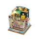 thumbnail image 2 of Kits De Casa De Muñecas En Miniatura Artesanales, Luz LED, Caja De Madera Moderna Para Habitación, Manualidades, Estilo D, 2 of 5