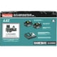 thumbnail image 3 of Paquete de inicio de batería y cargador Makita LXT® de 18 V y 4,0 Ah, 3 of 3