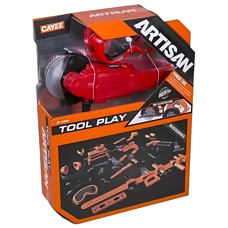 Tododescuento - Set Juego De Herramientas Portatil Esmeril, Niños 23 Piezas