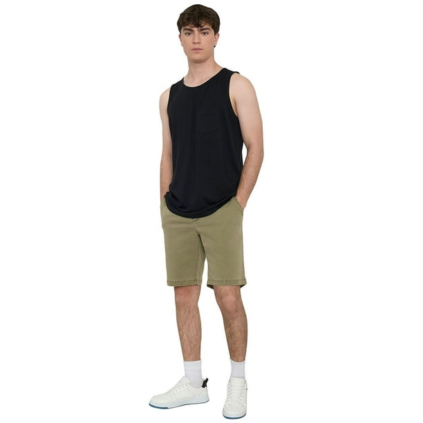 Short Hombre Chino Verde Corona