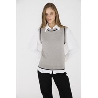 Eclipse - Sweater Vest Victoria Gris Gris M
