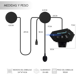 thumbnail image 2 of Intercomunicador Manos Libres Para Casco Auricular Bluetooth, 2 of 8