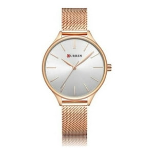 Reloj Analogo Oro Rosa Curren C9024L_4