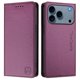 thumbnail image 4 of Funda Billetera con Soporte para iPhone 17 Pro Max Bloqueo RFID Plegable Violeta, 4 of 6