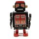 thumbnail image 1 of Vintage Cuerda Hasta Un Reloj Mecánico Caminando Policía Robot Modelo Juguete De Hojalata, 1 of 3