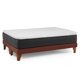 thumbnail image 3 of Cama Europea New Top Colchon Resortes 23 Cm 2 Plazas Base Dividida Tela Velvet Chocolate, 3 of 8