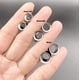 thumbnail image 3 of 3 pares de dilatadores de acero para oreja (1G 7 mm + 0G 8 mm + 9 mm), 3 of 4