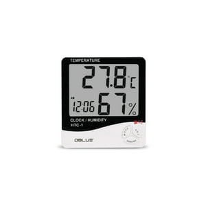 Dblue - Reloj Medidor Ambiental De Temperatura Y Humedad - Puntostore