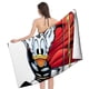 thumbnail image 4 of Presenta Pato Donald Toalla de playa de secado rápido con diseño temático, regalo para mujeres y niñas, ideal para cumpleaños, fans, amantes de la música, uso en la playa o al aire libre, 78 × 150 cm, 4 of 6