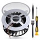 thumbnail image 1 of Ventilador de refrigeración GRAUGEAR para PS5 – Kit de actualización de 23/17 aspas, 1 of 8