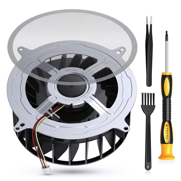 Ventilador de refrigeración GRAUGEAR para PS5 – Kit de actualización de 23/17 aspas