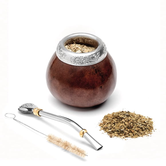 Set de calabaza Yerba Mate Balibetov Original hecho a mano en Argentina